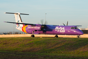 Flybe Bombardier DHC-8-402Q (G-JEDT) at  Amsterdam - Schiphol, Netherlands