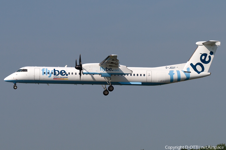 Flybe Bombardier DHC-8-402Q (G-JEDT) | Photo 201346