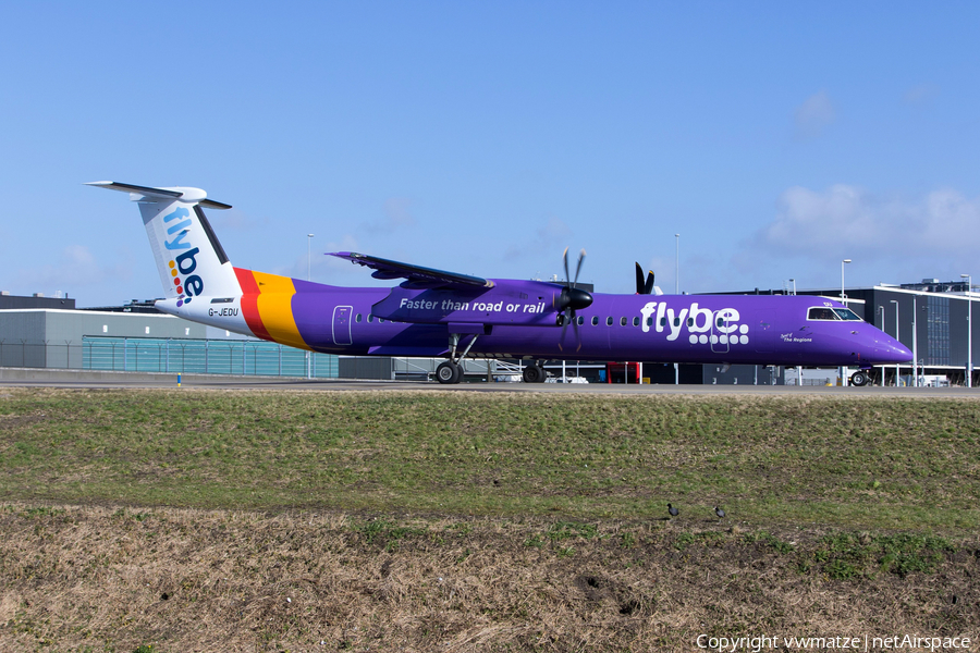 Flybe Bombardier DHC-8-402Q (G-JEDU) | Photo 429511