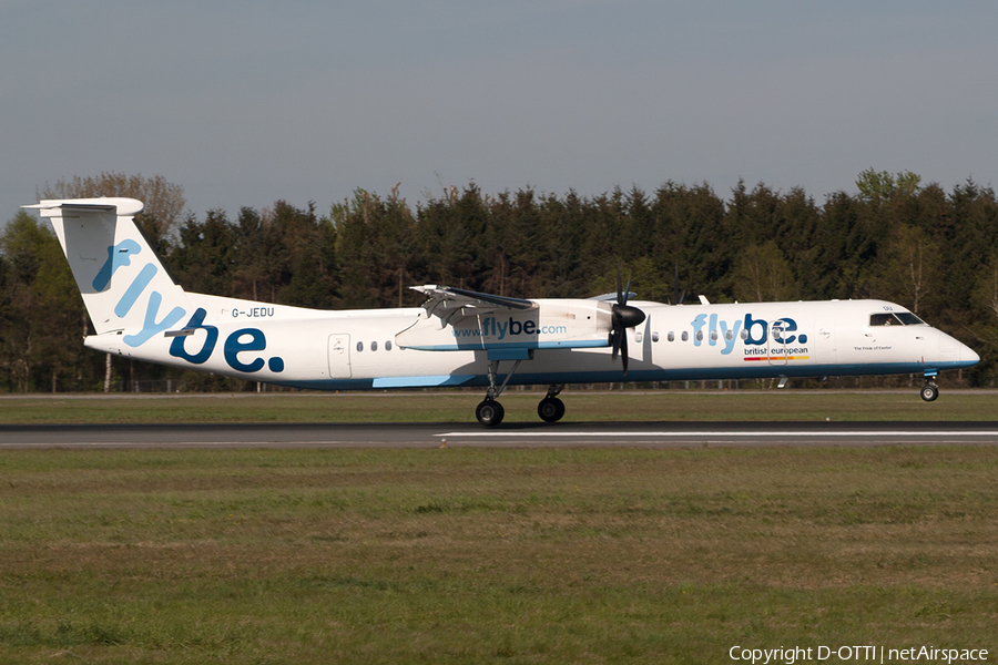 Flybe Bombardier DHC-8-402Q (G-JEDU) | Photo 198435