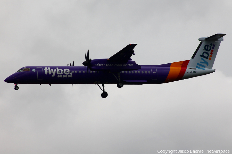 Flybe Bombardier DHC-8-402Q (G-JEDV) | Photo 183676