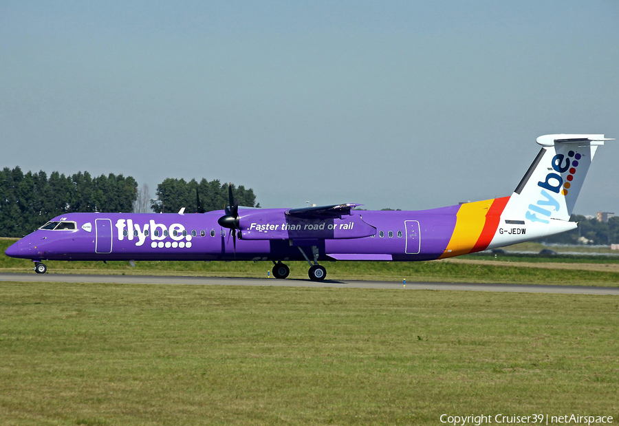 Flybe Bombardier DHC-8-402Q (G-JEDW) | Photo 181255