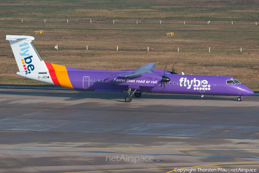 Flybe Bombardier DHC-8-402Q (G-JEDW) | Photo 63174
