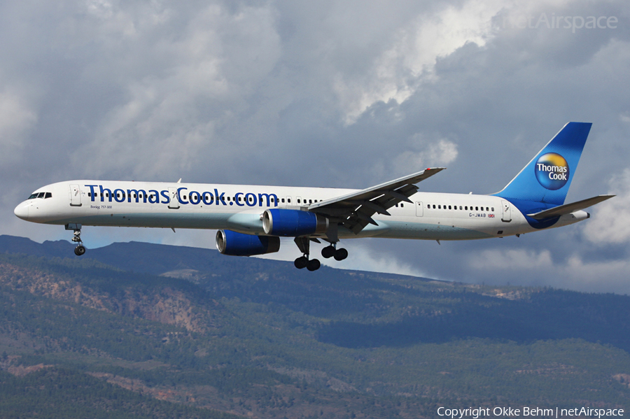 Thomas Cook Airlines Boeing 757-3CQ (G-JMAB) | Photo 48866