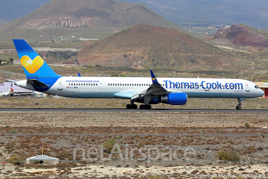 Thomas Cook Airlines Boeing 757-3CQ (G-JMAB) | Photo 384495