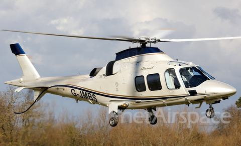 Castle Air AgustaWestland AW109E Power (G-JMBS) at  Cheltenham Race Course, United Kingdom