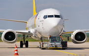 West Atlantic UK Boeing 737-4Q8(SF) (G-JMCR) at  Leipzig/Halle - Schkeuditz, Germany