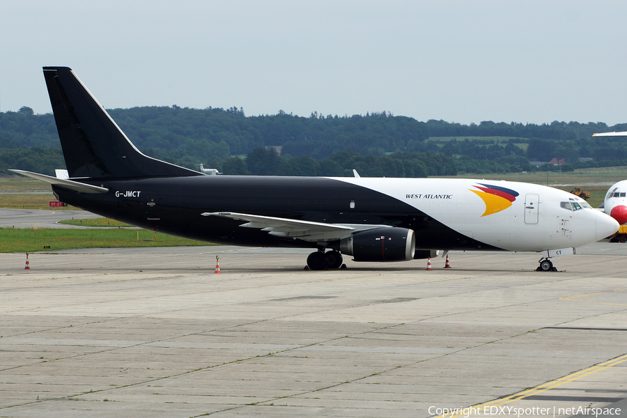 West Atlantic UK Boeing 737-3Y0(SF) (G-JMCT) | Photo 291772