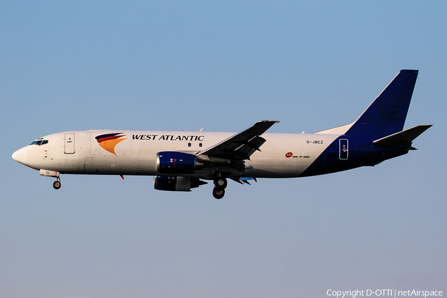 West Atlantic UK Boeing 737-4K5(SF) (G-JMCZ) | Photo 387219