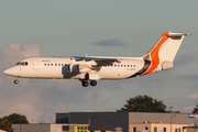 Jota Aviation BAe Systems BAe-146-RJ100 (G-JOTS) at  Lyon - Saint Exupery, France