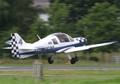 (Private) Scottish Aviation Bulldog 120 (G-JWCM) at  Enniskillen/St Angelo, United Kingdom