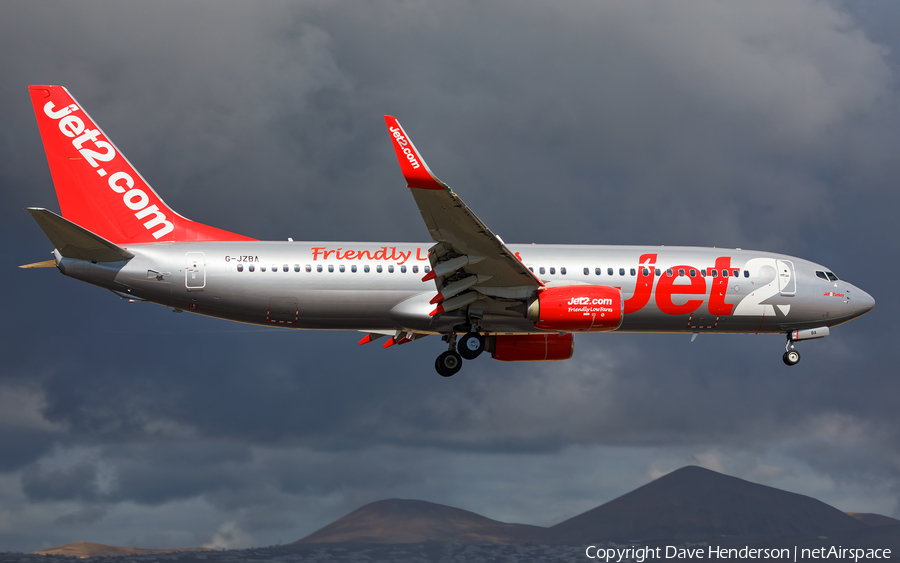 Jet2 Boeing 737-8MG (G-JZBA) | Photo 530182