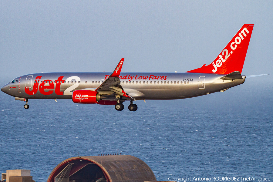 Jet2 Boeing 737-8MG (G-JZBA) | Photo 397317