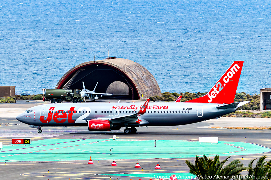 Jet2 Boeing 737-8MG (G-JZBA) | Photo 621872