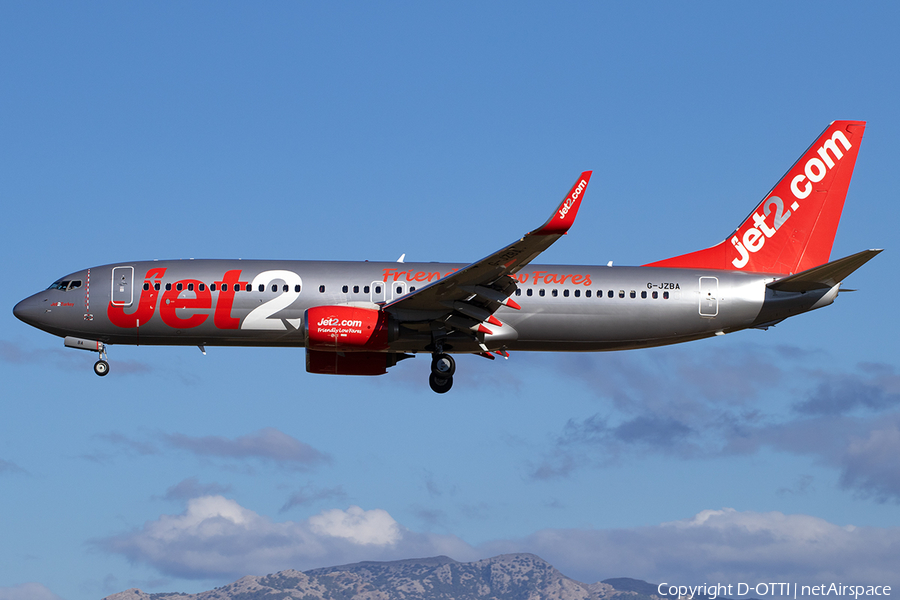 Jet2 Boeing 737-8MG (G-JZBA) | Photo 531314