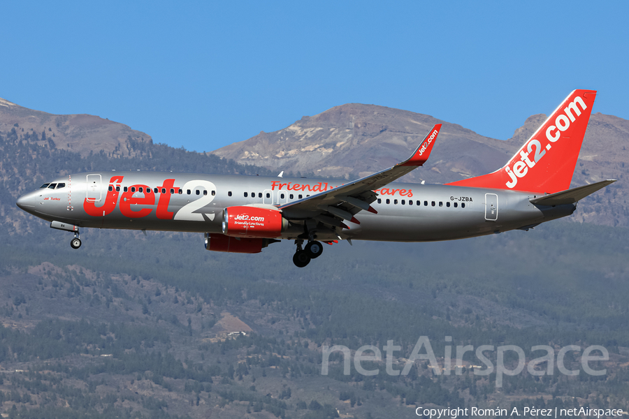 Jet2 Boeing 737-8MG (G-JZBA) | Photo 486140