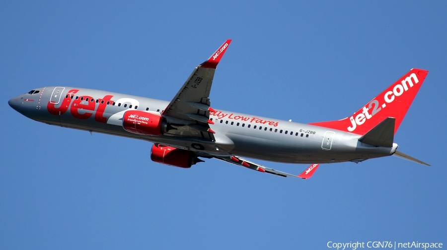 Jet2 Boeing 737-8MG (G-JZBB) | Photo 507850
