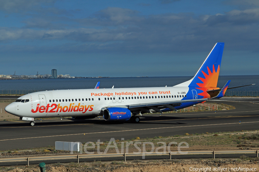 Jet2 Boeing 737-8MG (G-JZBD) | Photo 540426