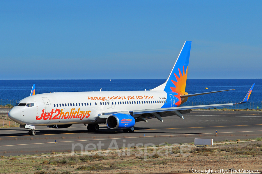Jet2 Boeing 737-8MG (G-JZBE) | Photo 540415