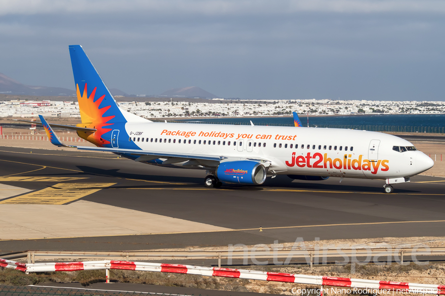 Jet2 Boeing 737-8MG (G-JZBF) | Photo 221546