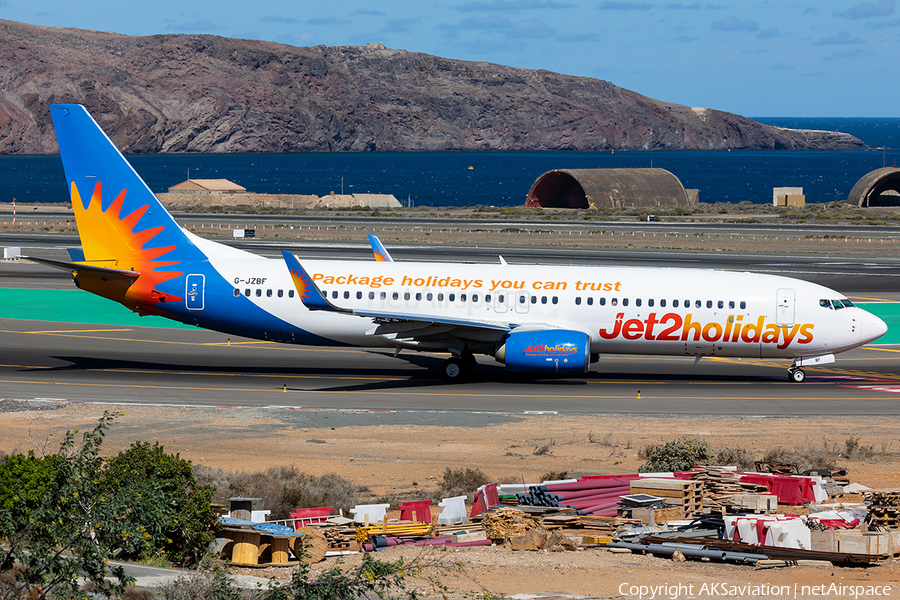 Jet2 Boeing 737-8MG (G-JZBF) | Photo 502105