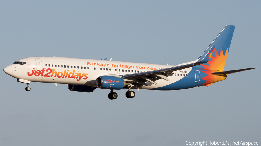 Jet2 Boeing 737-8MG (G-JZBF) | Photo 597706