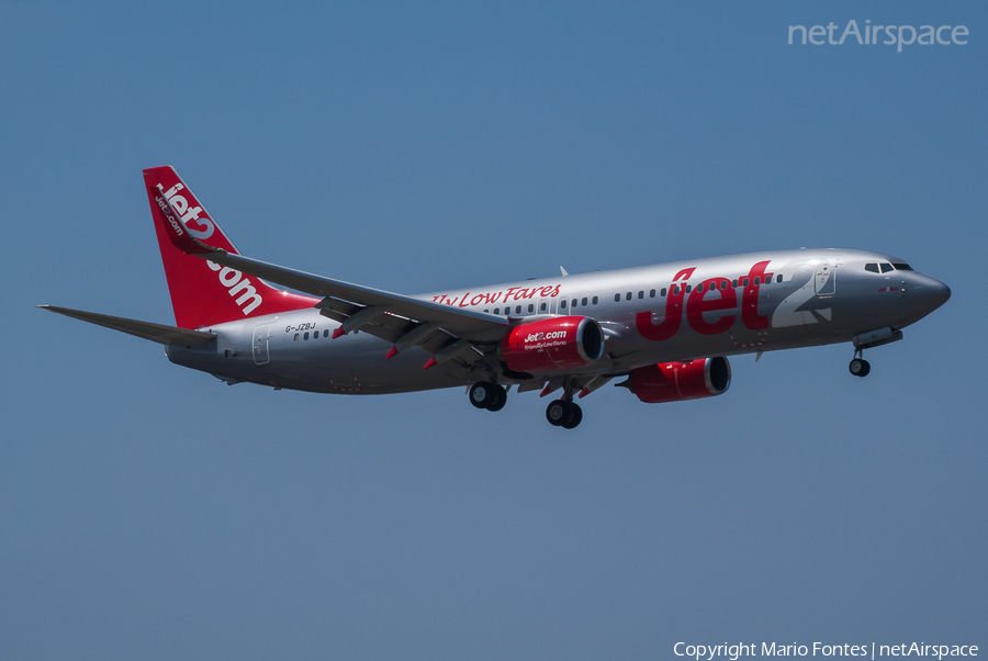 Jet2 Boeing 737-8MG (G-JZBJ) | Photo 489649