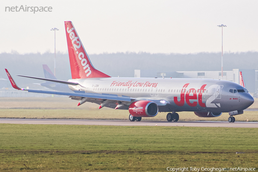 Jet2 Boeing 737-8MG (G-JZBK) | Photo 388142