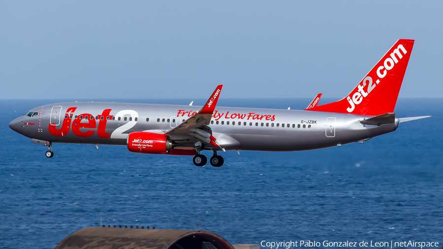 Jet2 Boeing 737-8MG (G-JZBK) | Photo 343872