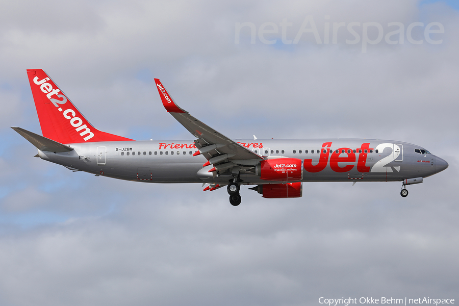 Jet2 Boeing 737-8MG (G-JZBM) | Photo 364162