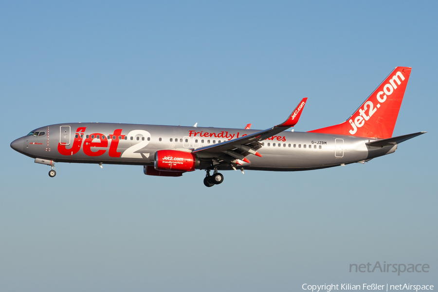 Jet2 Boeing 737-8MG (G-JZBM) | Photo 504274