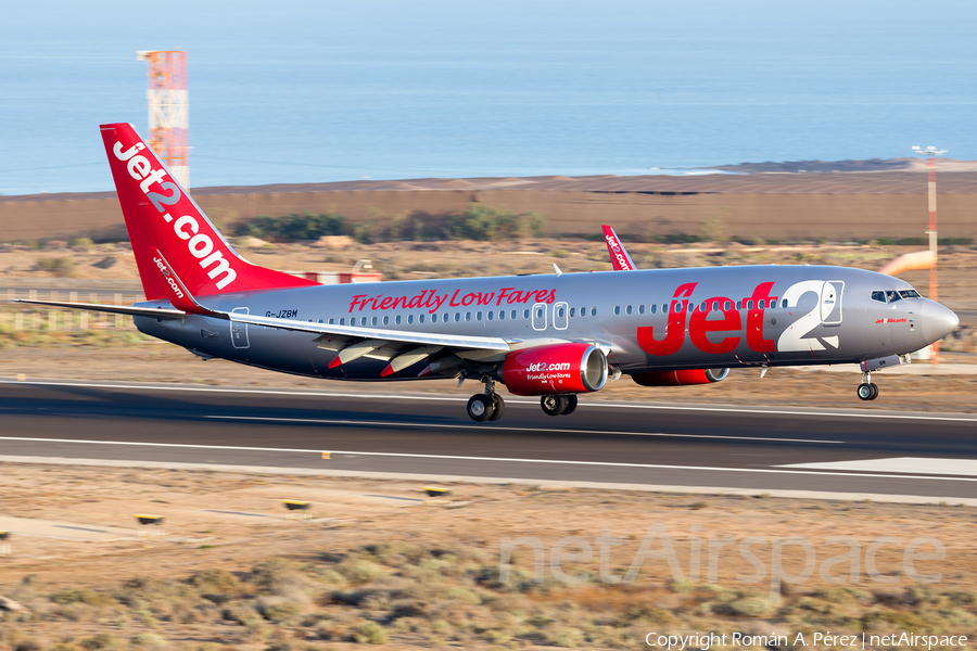 Jet2 Boeing 737-8MG (G-JZBM) | Photo 335374
