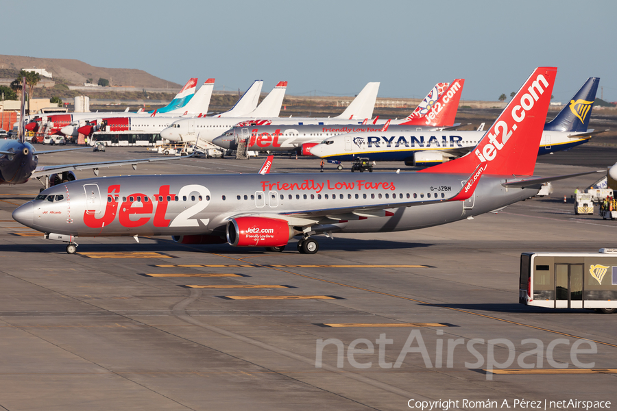 Jet2 Boeing 737-8MG (G-JZBM) | Photo 604892