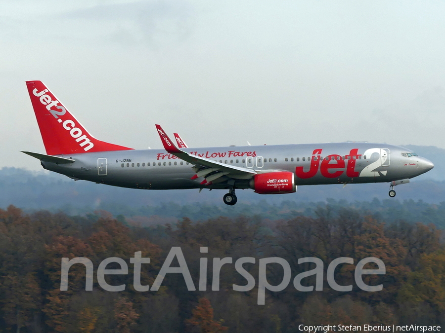 Jet2 Boeing 737-8MG (G-JZBN) | Photo 539145