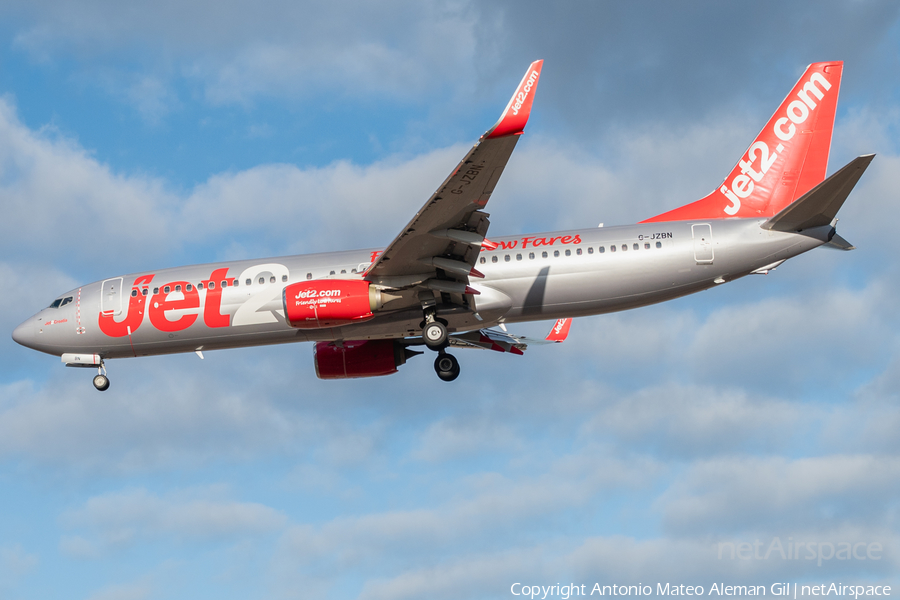 Jet2 Boeing 737-8MG (G-JZBN) | Photo 626026
