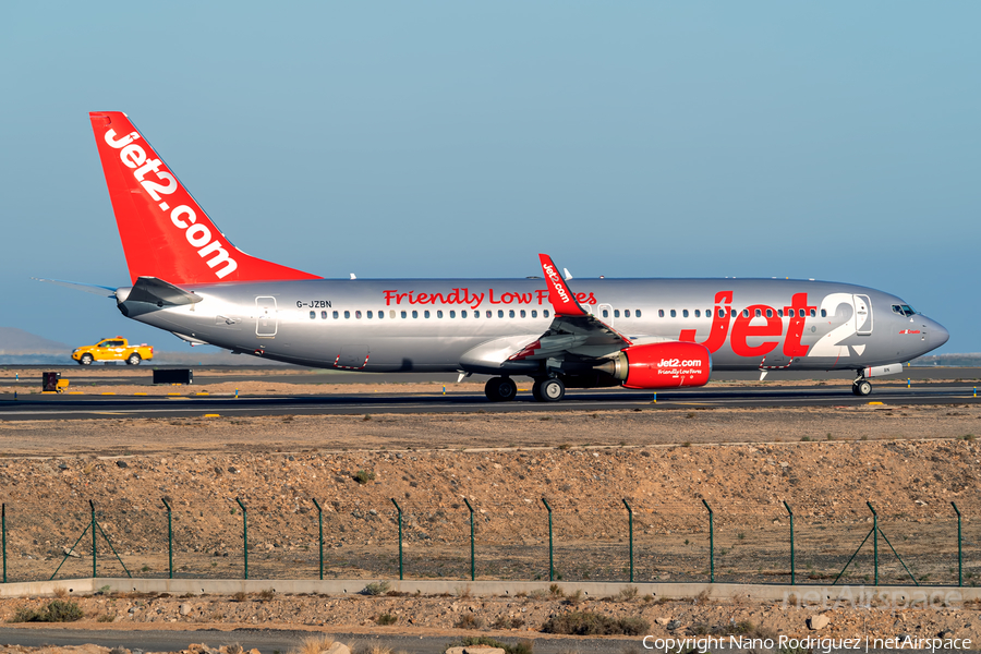 Jet2 Boeing 737-8MG (G-JZBN) | Photo 486894