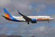 Jet2 Boeing 737-8MG (G-JZBO) at  Lanzarote - Arrecife, Spain