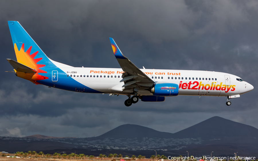 Jet2 Boeing 737-8MG (G-JZBO) | Photo 528506