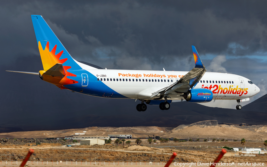 Jet2 Boeing 737-8MG (G-JZBO) | Photo 530183
