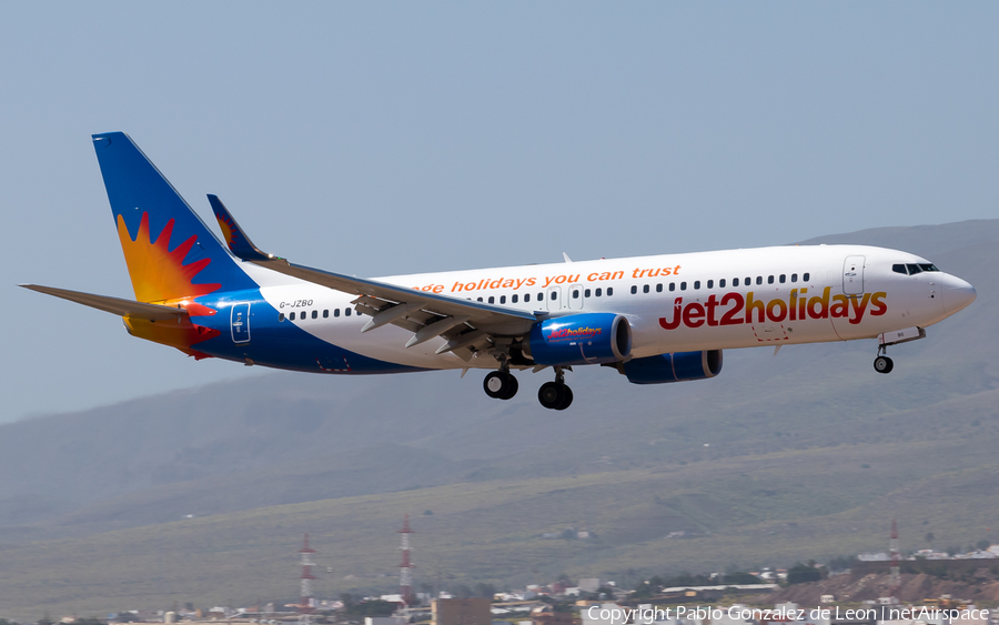 Jet2 Boeing 737-8MG (G-JZBO) | Photo 338859