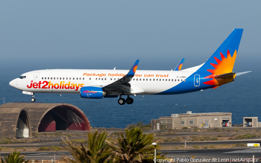 Jet2 Boeing 737-8MG (G-JZBO) | Photo 338860