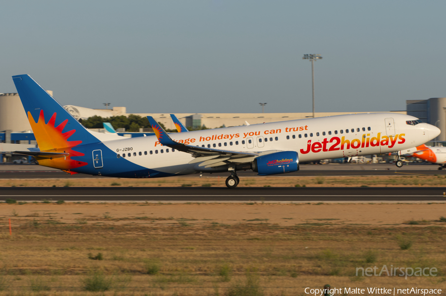 Jet2 Boeing 737-8MG (G-JZBO) | Photo 464750