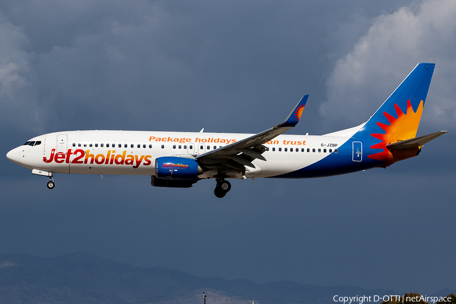 Jet2 Boeing 737-8MG (G-JZBP) | Photo 600452