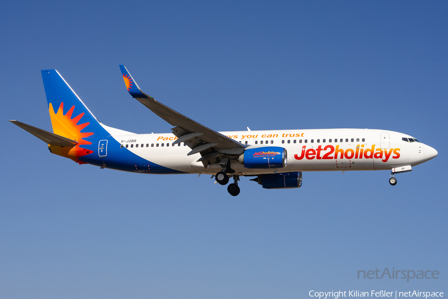 Jet2 Boeing 737-8MG (G-JZBR) | Photo 504239