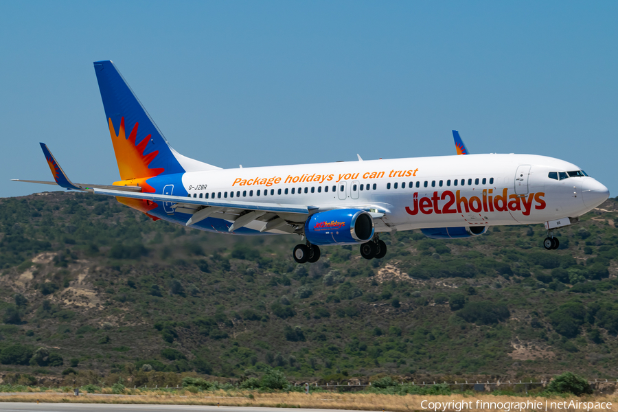 Jet2 Boeing 737-8MG (G-JZBR) | Photo 579856