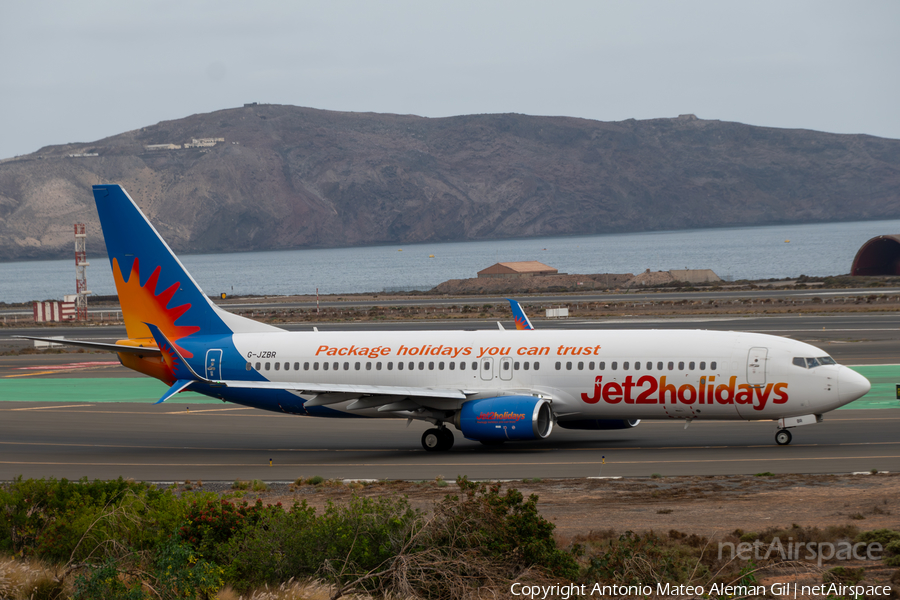 Jet2 Boeing 737-8MG (G-JZBR) | Photo 651761