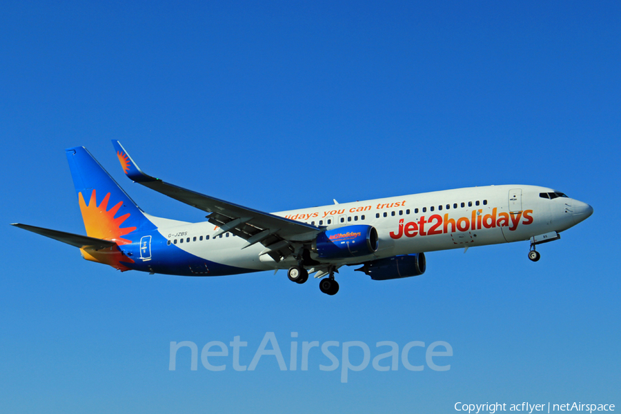 Jet2 Boeing 737-8MG (G-JZBS) | Photo 534504