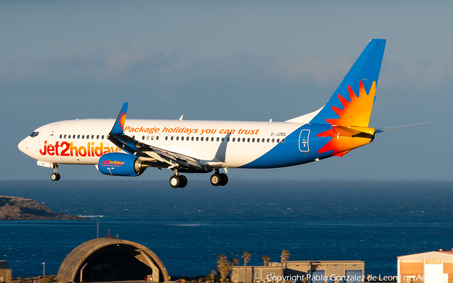 Jet2 Boeing 737-8MG (G-JZBS) | Photo 344328
