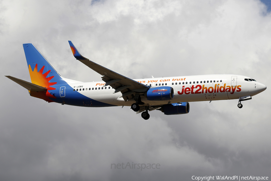 Jet2 Boeing 737-8MG (G-JZBS) | Photo 555108