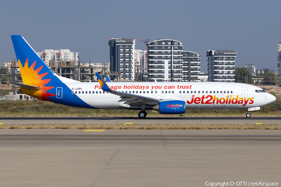 Jet2 Boeing 737-85P (G-JZBV) | Photo 591504